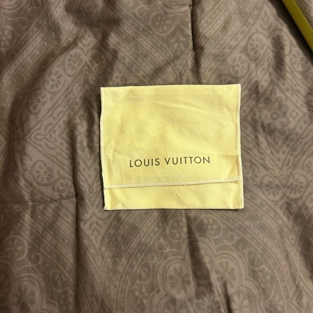 Lv dust bag wallet size